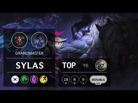 Sylas Top vs Camille - KR Grandmaster Patch 9.8