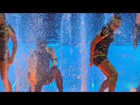 Thumbnail for Cruise ship water show fine line(aqua theater) (Harmony of the seas)(vape tutorial)(Royal Caribbean)