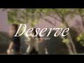 Angelica Gegante Deserve Official Lyric Video