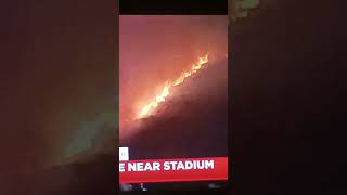fire at arrowhead stadium