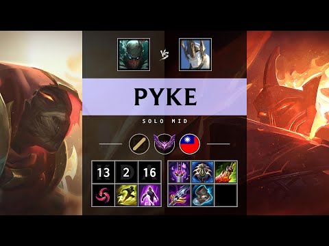 Pyke Mid vs Galio - TW Master Patch 25.04