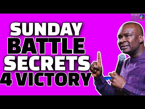 SUNDAY 27TH FEBRUARY BATTLE SECRETS FOR VICTORY OVER EVIL | APOSTLE JOSHUA SELMAN