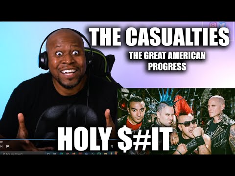 Insane Reaction To (Punk Rock )The Casualties - The Great American Progress