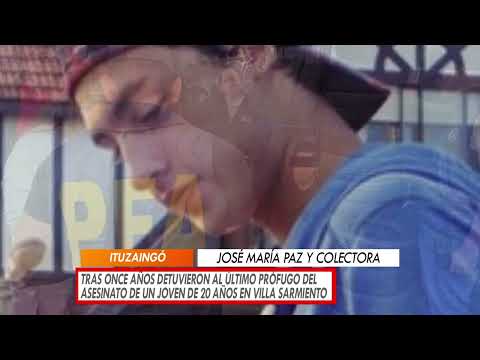 ITUZAINGÓ: TRAS ONCE AÑOS DETUVIERON AL ÚLTIMO PRÓFUGO DEL ASESINATO DEL JOVEN DE VILLA SARMIENTO