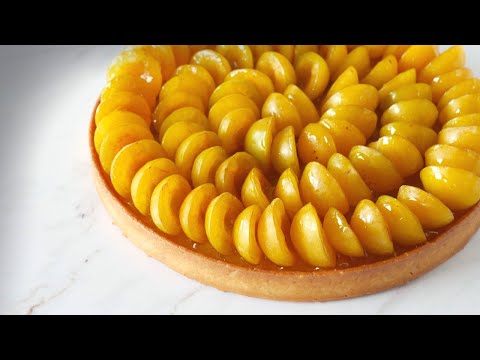 TARTE AUX MIRABELLES – Pâte Sablée & Crème d’Amandes | Recette Facile