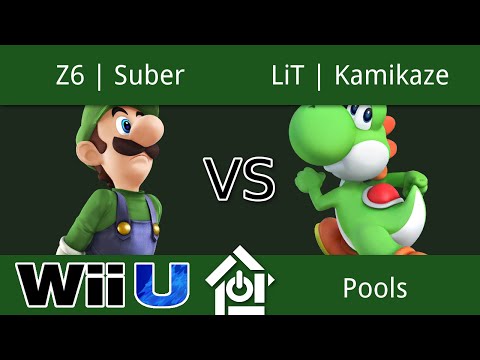 NaCl Monthly 7/30 - Z6 | Suber (Luigi) vs LiT | Kamikaze (Yoshi) - Smash 4 Pool Winners Finals