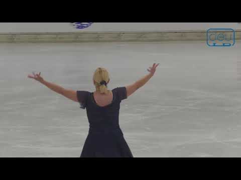 Katrin Morgenroth. Oberstdorf 2019. Bronze Ladies I Artistic. 15 place