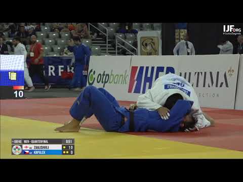 Gela Zaalishvili vs Lukas Krpálek | Quarter-Final +100 Zagreb Grand Prix 2022