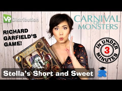 Carnival of Monsters Board Game - Stella's Short and Sweet