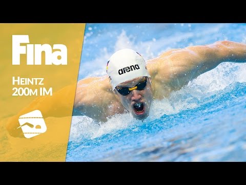 Heintz missed out the world cup record by 0.13 seconds in 200m iM
