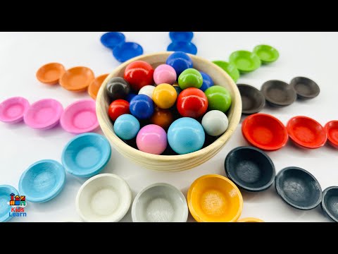 Learn Shapes, Sizes, Counting 1 to 10 + Colors | Best Preschool Toddler Learning Toy Video