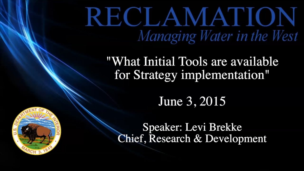 Climate Change 101: Tools for Strategy Implementation