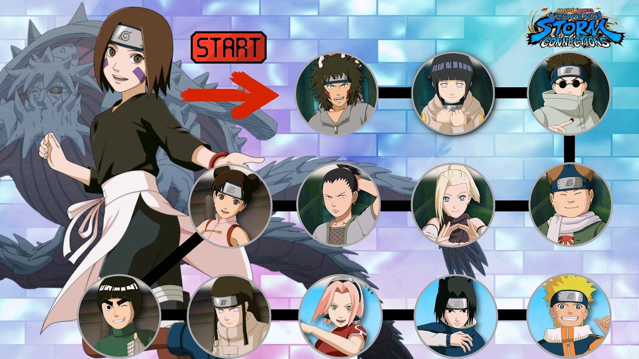 Rin Nohara VS Low ninja Marathon battle NARUTO X BORUTO Ultimate Ninja STORM CONNECTIONS