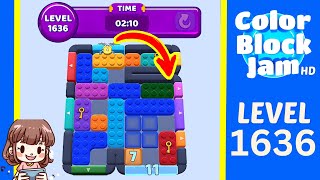 Soluzione del Livello 1636 di Color Block Jam