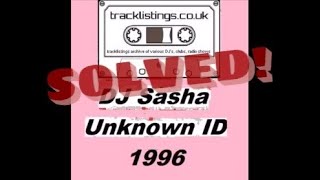SOLVED! Space - Female Of The Species (Motorcade Full On Mix) Sasha Digweed @ Simons Florida 27-5-96