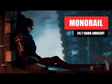 Cryo Chamber Cyberpunk Monorail // Dark Ambient Music Radio