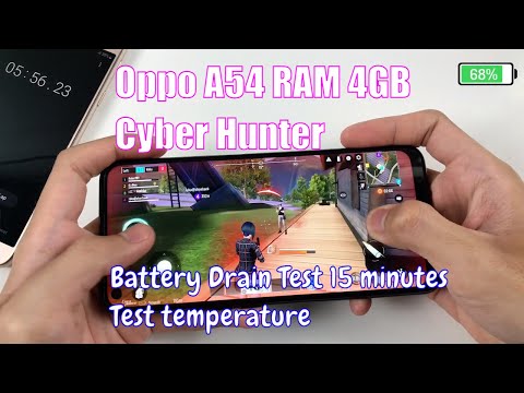 Oppo A54 Test Game Cyber Hunter | Helio P35
