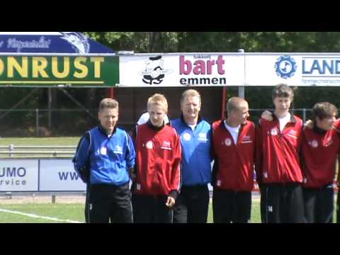 Huldiging EMMEN B1 Kampioen 2de Divisie D 2010/2011