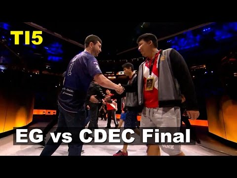 TI5 Grand Final EG vs CDEC Games (1,2) Dota 2