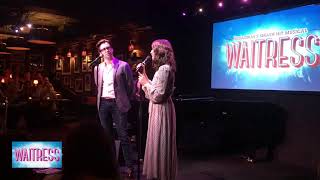 Sara Bareilles and Gavin Creel Sing You Matter to Me at The Launch of Waitress London