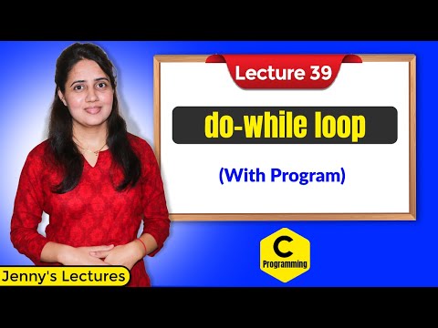 C 39 Do while loop in C with program | C Programming Tutorials