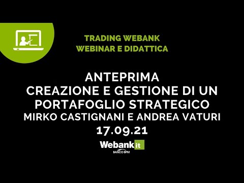 Creazione e gestione di un portafoglio strategico