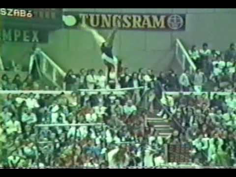 11th AA Kathy Johnson UB - 1983 World Gymnastics Championships 9.800