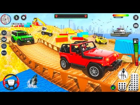 4x4 Offroad Luxury SUV Driving 3D Thar Jeep Hill Climbing Drive Simulator Android Gameplay