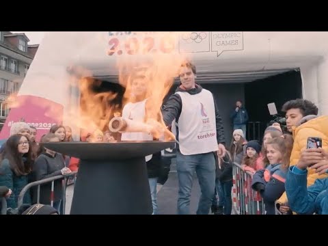 Lausanne 2020 Torch Tour - Bern