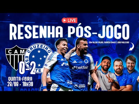 🔴 RESENHA PÓS-JOGO: ATLÉTICO-MG 0x2 CRUZEIRO! VITÓRIA CABULOSA NA ARENA MRV PELA COPA DO BRASIL!