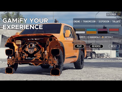 GAMIFICATION OF A CAR CONFIGURATOR | PICKUP TRUCK EXPERIENCE | UNREAL ENGINE