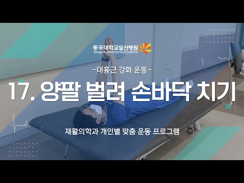 17. 대흉근 강화 운동