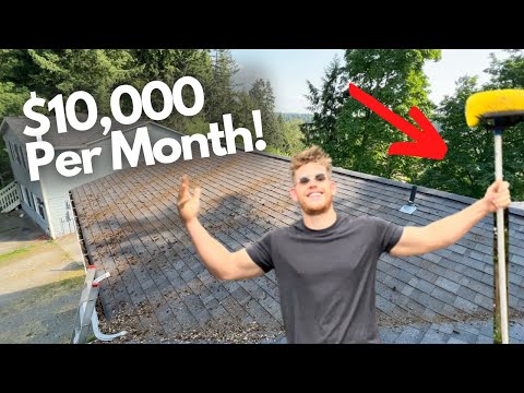 How to start a roof and gutter cleaning business from scratch