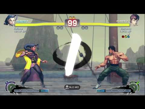 tiaflatte [Rose] vs satoshi246 [Chun] kimrandy [Fei] SSF4 Japanese Online Ranked Matches - TRUE-HD