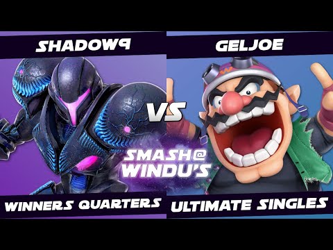 Shadow9 (Dark Samus, Samus) vs GelJoe (Wario) - Smash @ Windu's 104 - Winners Quarters SSBU