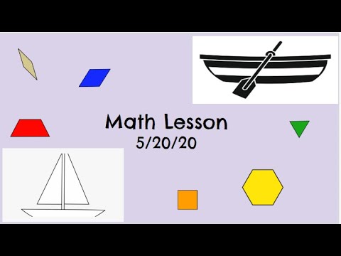 Math Lesson 5/20/20