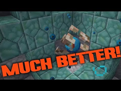 Conduit and an underwater Mob Farm! || 1.13.1 Minecraft (Update Aquatic) || #2