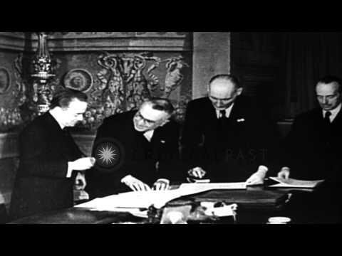 Austrian Premier Engelbert Dollfuss assassinated by the Nazis in Austria. HD Stock Footage