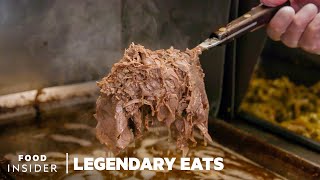 Johnnie's Iconic Italian Beef Is A Delicious Mess Of Beef And Gravy | Legendary Eats