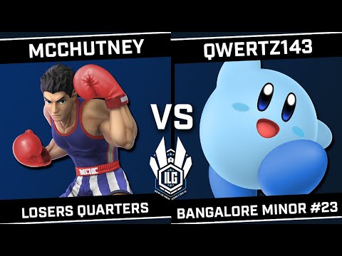 McChutney (Little Mac) vs qwertz143 (Kirby/Mii Gunner) - ILG Bangalore Minor #23