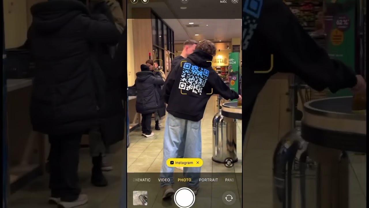 Your BAND TSHIRT w/GIANT QR CODE ON BACK for playing LIVE SHOWS Selling MERCH and getting Followers!