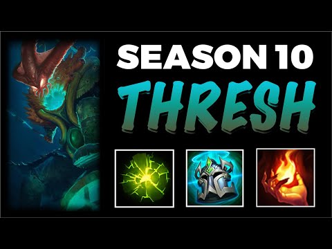 Diamond IV 87LP Thresh Support | Season 10 | Patch 10.10 | League of Legends Gameplay | Recuso