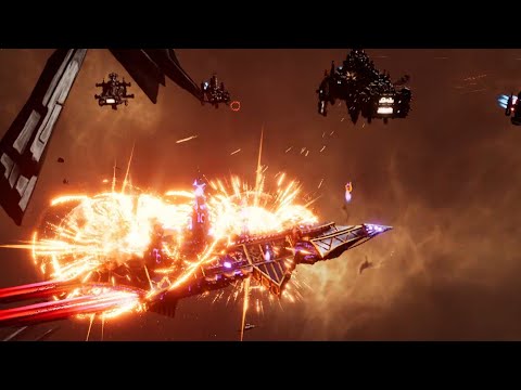 Skalgrim Mod 2021: Hrafnkel - Space Wolves vs Thousand Sons - Battlefleet Gothic Armada 2