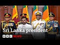 Sri Lanka Swears In New Left Leaning President Anura Kumara Dissanayake BBC News