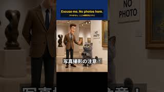 【観光英語】ここは撮影NG！フラッシュや三脚禁止のマナーを伝えるフレーズ