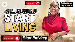 How To stop dieting and start living, thriving. How to get in shape and stay in shape.