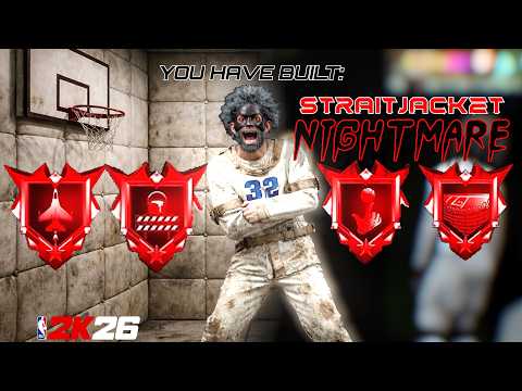 STRAITJACKET NIGHTMARE | THE MOST INSANE LOCKDOWN BUILD IN NBA 2K26