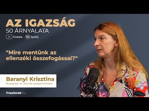 Baranyi Krisztina: "Mire mentünk az ellenzéki összefogással?"
