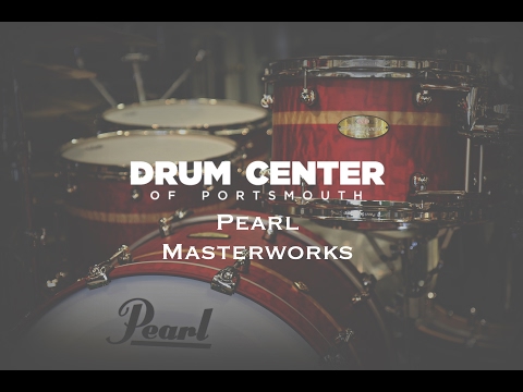 Pearl Masterworks 2017 Catalog Drum Set - Video Demo