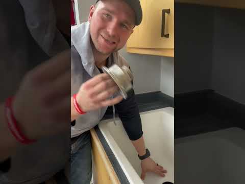 How to install sink drain. #shorts #youtubeshorts #diy
